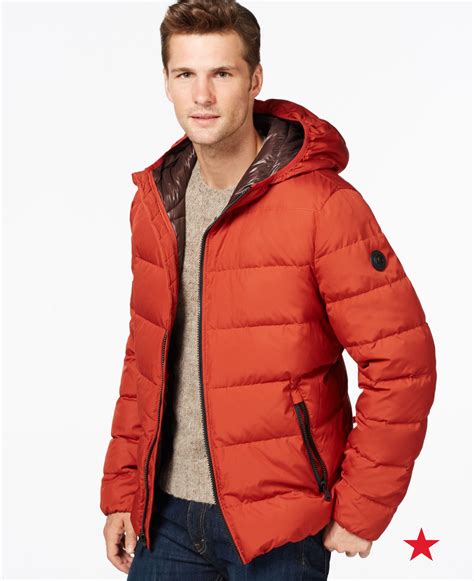 michael kors jacket mens leather|Michael Kors down jacket men's.